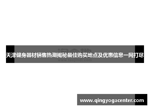 天津健身器材销售热潮揭秘最佳购买地点及优惠信息一网打尽